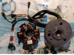 Volano accensione Ducati Energia 310873 e statore 6 poli Garelli Team 50 cc GR