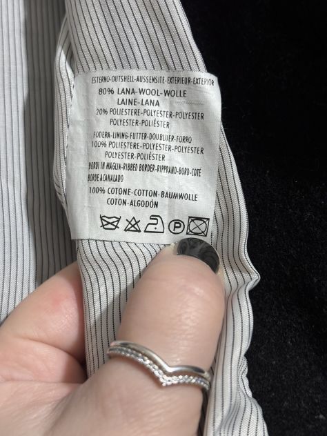 1BELLISSIMO CAPPOTTO CORTO NUOVO DA DONNA/RAGAZZA,INTROVABILE UGUALE”BE CURIOUS” - Foto 10