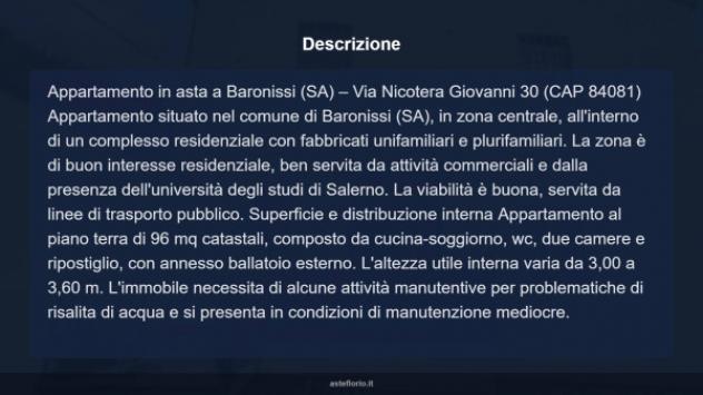 Immobile in asta di 96 m² in vendita a Baronissi - Foto 18