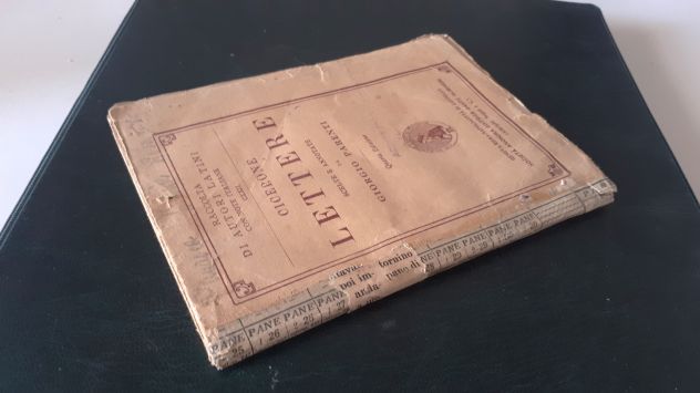 libro antico cicerone lettere scelte da giorgio parenti quarta edizione 1946 - Foto 6