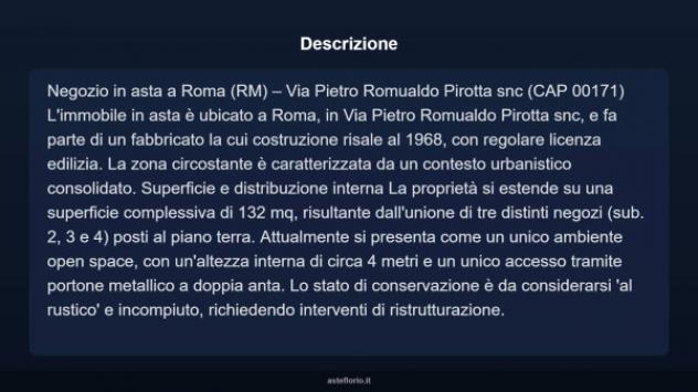 Immobile in asta di 132 m² in vendita a Roma - Foto 4