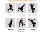 Panca Palestra Pieghevole, Multifunzione Inclinabile
