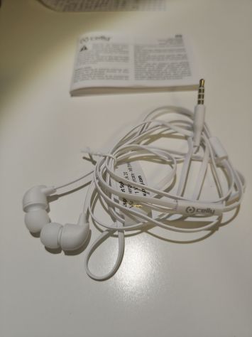 Auricolari bianchi Stereo in-ear NUOVI MAI USATI - Foto 5