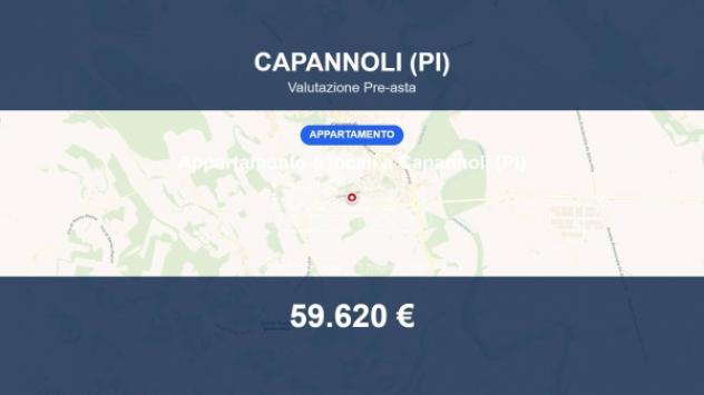 Immobile in asta di 103 m², box auto in vendita a Capannoli