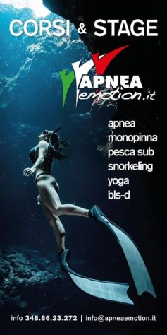 Corso di Apnea e Pesca Sub
