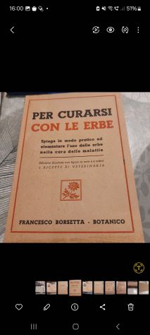 BORSETTA.PER CURARSI CON LE ERBE -1947 L'USO DI 132 ERBE