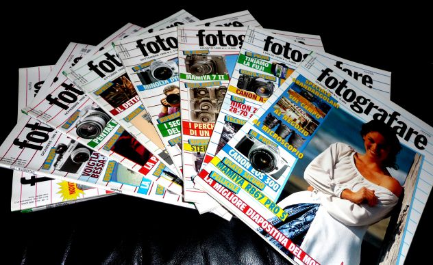 Annate rivista "fotografare" DA EDICOLA!