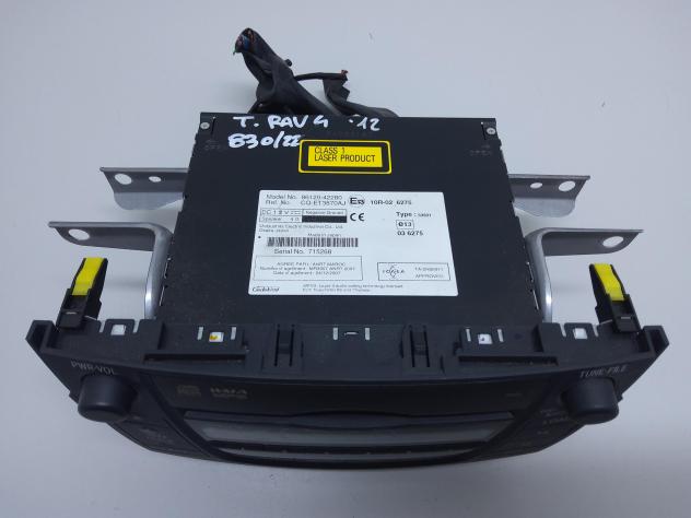 AUTORADIO TOYOTA Rav4 5° Serie 8612042280 (0912) - Foto 4
