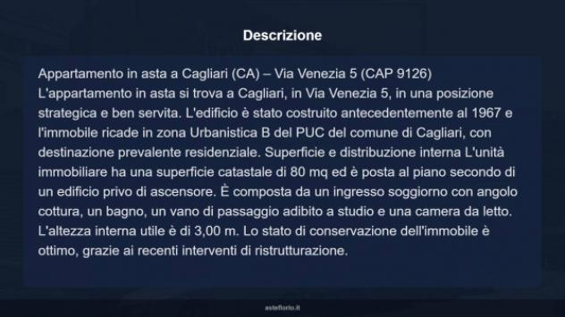 Immobile in asta di 80 m² in vendita a Cagliari - Foto 17