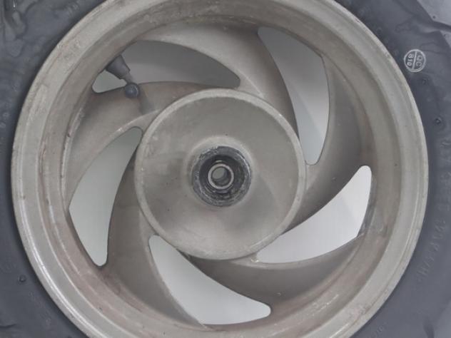 HONDA BALI SJ 50 44650GAV305ZA CERCHIO RUOTA ANTERIORE 10X2.50 FRONT WHEEL - Foto 2