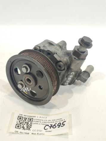 POMPA IDROGUIDA CITROEN C5 Station Wagon 9672589380 ELD11 diesel 2721 (0818)