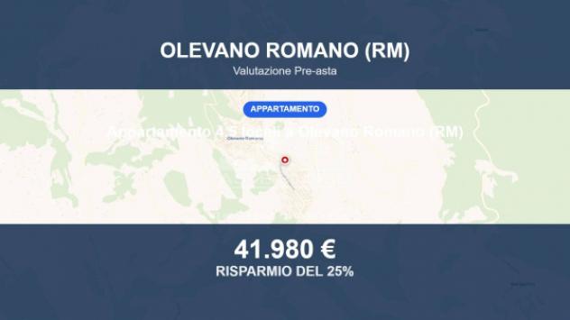 Immobile in asta di 87 m² in vendita a Olevano Romano