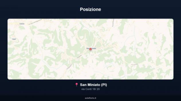 Immobile in asta di 138 m² in vendita a San Miniato - Foto 9