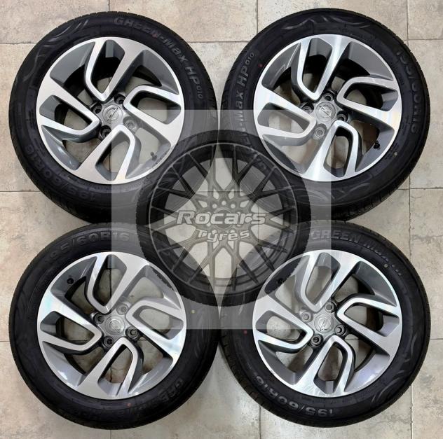 Cerchi 16 diamantati e pneumatici Opel Crossland