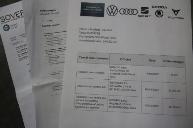 VOLKSWAGEN Golf 1.5 TSI EVO ACT Life rif. 23969563 - Foto 9