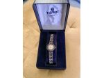 Tissot 585 Orologio da Donna in Oro Bianco 14 Carati 14 Zaffiri Blu