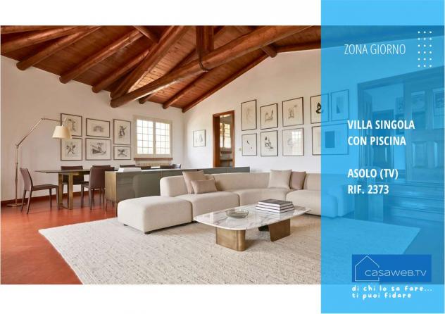 2373 - Villa con piscina e parco ad Asolo (TV) Rif. 2373 - Foto 10