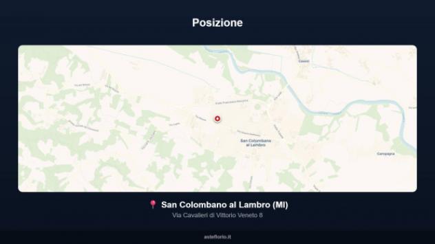 Immobile in asta di 247 m² con più di 5 locali e box auto in vendita a San Colombano al Lambro - Foto 18