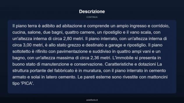 Immobile in asta di 394 m² con più di 5 locali e box auto in vendita a Urbino - Foto 11