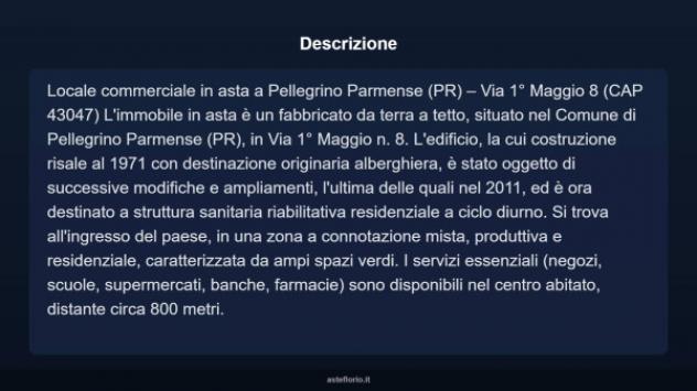Immobile in asta di 1230 m² in vendita a Pellegrino Parmense - Foto 4