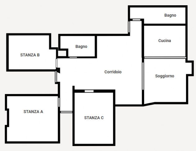Stanza - Venezia . Rif.: ME-43 C , - Foto 15