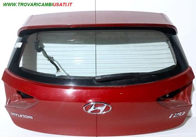 PORTELLO POST. 3 PORTE ROSSO MET CON MOT NO TELECAMERA 999-U1308774 Carrozzeria  Lamierati esterni  Portello  Portello post. HYUNDAI - I20 COUPE - 201