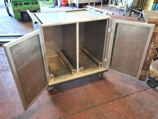 carrello isotermico per pasti usato - Foto 4