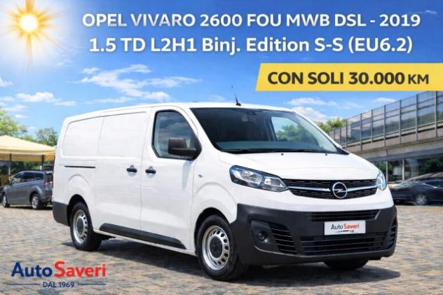 OPEL 1.5 vivaro 120CV S&S L2 h1 doppia porta laterale rif. 22098133