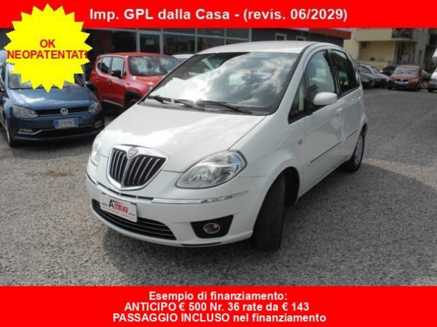 LANCIA MUSA 1.4 Ecochic GPL -Ok NEOPATENTATI- UNICO PROPRIET. rif. 23805387