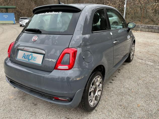 Fiat 500 1.0 70CV HYBRID SPORT - TETTO TFT CARPLAY CLIMA CERCHI R16" - Foto 2