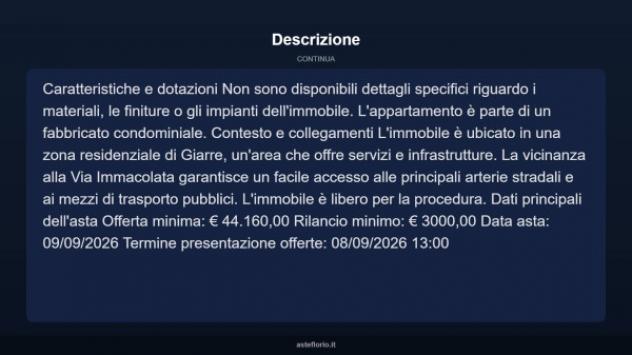 Immobile in asta di 168 m² in vendita a Giarre - Foto 5