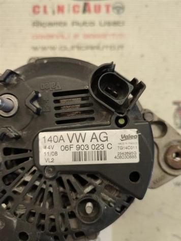 ALTERNATORE SEAT Leon 2° Serie 06F903023C BWA benzina 1984 (0509) - Foto 3