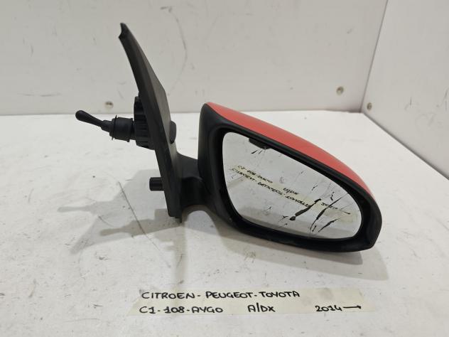SPECCHIETTO RETROVISORE DESTRO CITROEN C1 Serie (PA,PS) C1 108 AYGO (1420) - Foto 2