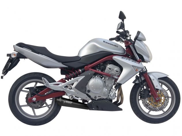 Terminale di scarico Mivv per Kawasaki Er 6 X Cone Oval 2005-11 - Foto 3