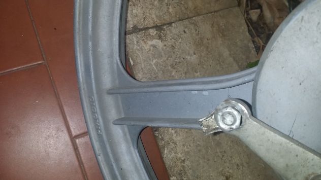 piaggio bravo ciao cerchio in lega grimeca 4 razze x16 - Foto 3