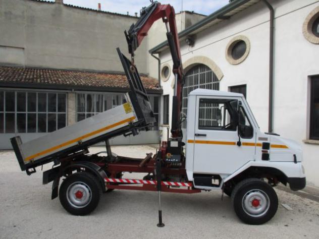BREMACH Brick 50 ql. ribaltabile 4x4 con gru rif. 15777237 - Foto 10