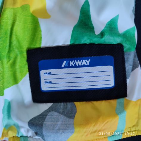 Giubbottino nero K-Way - Foto 9