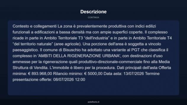 Immobile in asta di 8900 m² in vendita a Bisuschio - Foto 10