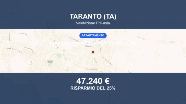 Immobile in asta di 110 m² con più di 5 locali in vendita a Taranto