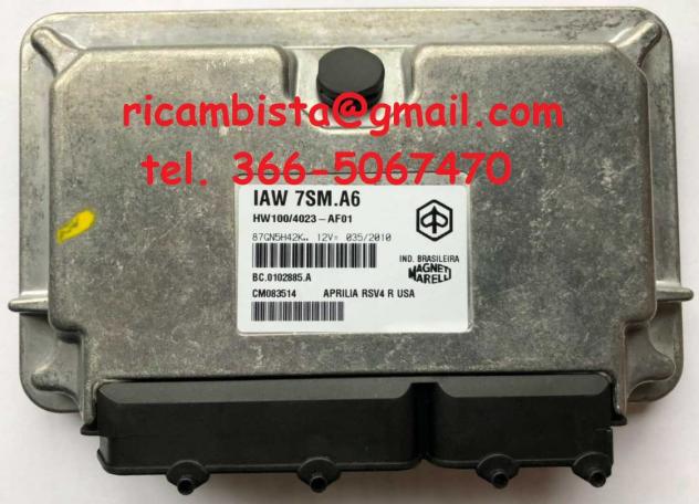 IAW7SMA6 Aprilia RSV4 centralina motore Magneti Marelli