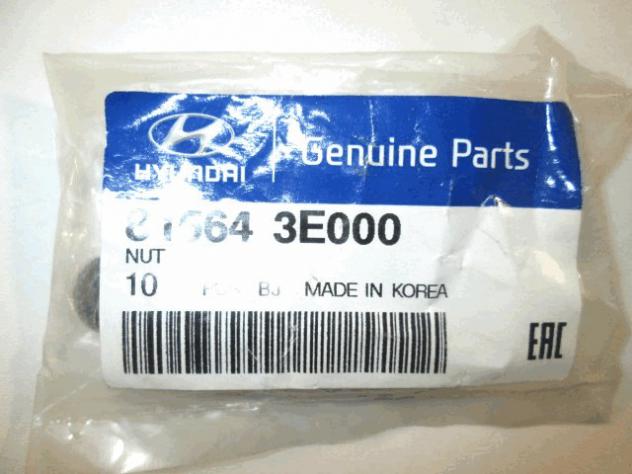 815643E000 KIT 10 BULLONI FISSAGGIO KIA SORENTO 4X4 2.5 D RICAMBIO NUOVO - Foto 2