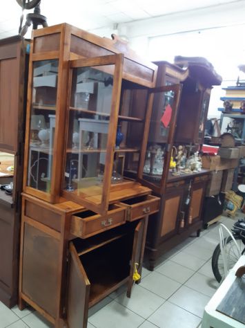 CREDENZA/ VETRINA NAPOLETANA IN ARTE POPVERA, COD. 20765 - Foto 2