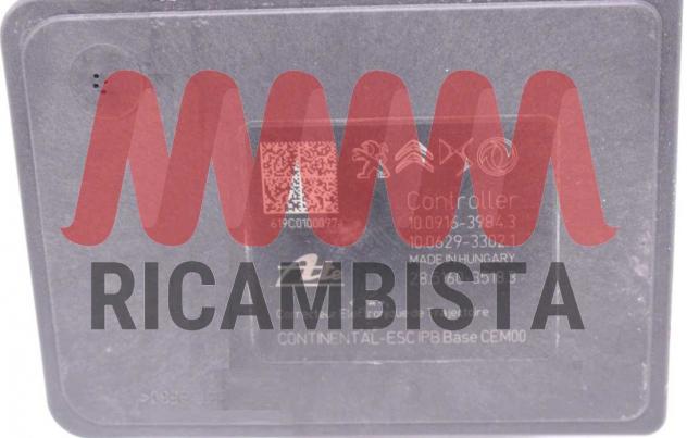 9836178080 Opel Corsa F 1.2 2020 centralina ABS gruppo pompa ATE - Foto 4