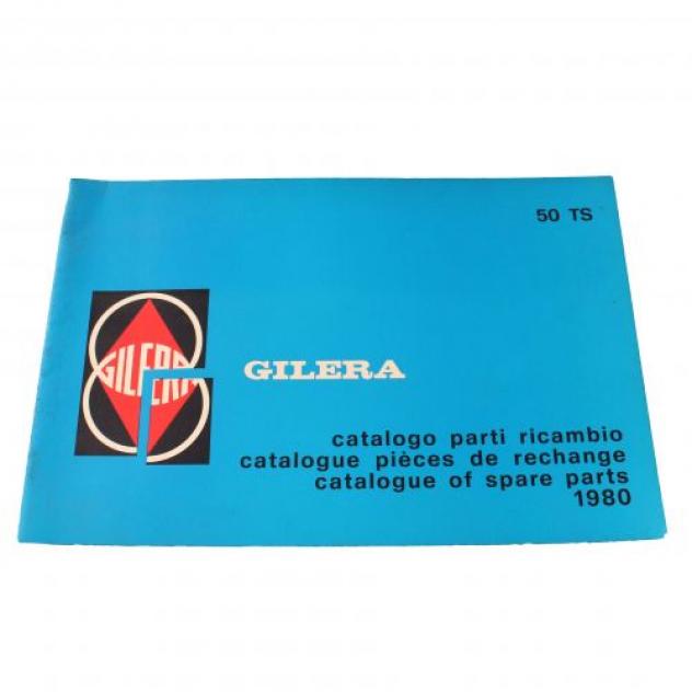 Catalogo ricambi Gilera 50 TS 1980