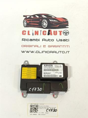 CENTRALINA AIRBAG VOLVO V50 2° Serie 31295109 D4164T (0712)