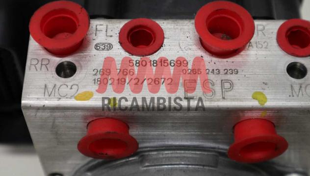 0265243239 Iveco Daily 2.3 centralina ABS gruppo pompa Bosch - Foto 4