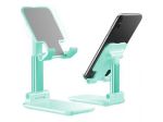 Supporto Telefono Pieghevole Regolabile Angolo 5-75° e Altezza, VERDE