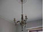 Lampadario e Lumi in ceramica antica  pregiata