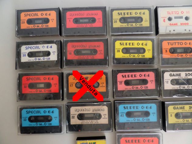 Cassette Commodore da edicola varie super C64 e 128,Special games, ecc - Foto 2