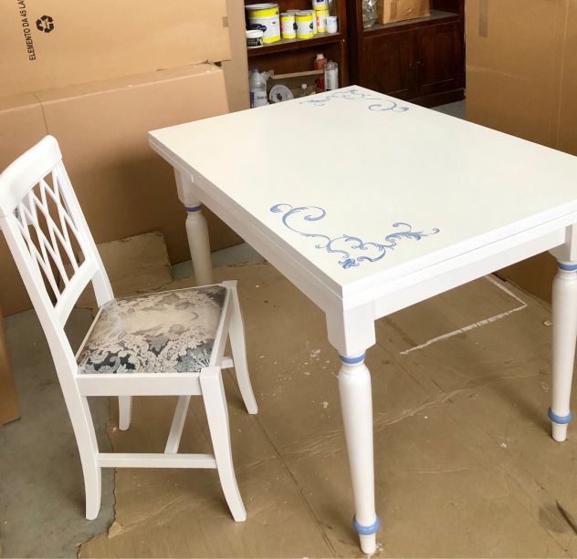 NUOVA ELEGANTE SEDIA IN LEGNO CON SEDUTA IMBOTTITA, DISPONIBILE IN 3 COLORI - Foto 5